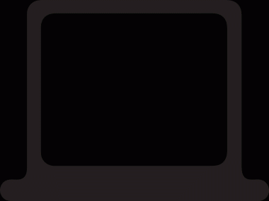 elektronik bilgisayar simgesi vektör resimleme