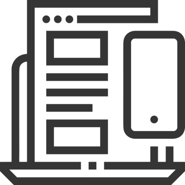 elektronik bilgisayar simgesi vektör resimleme
