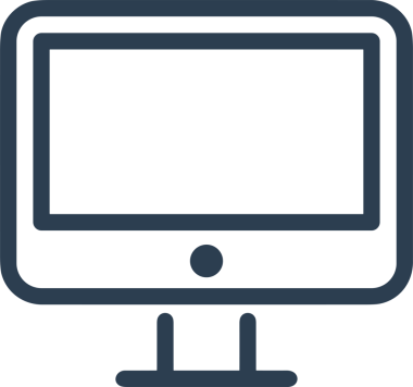 elektronik bilgisayar simgesi vektör resimleme