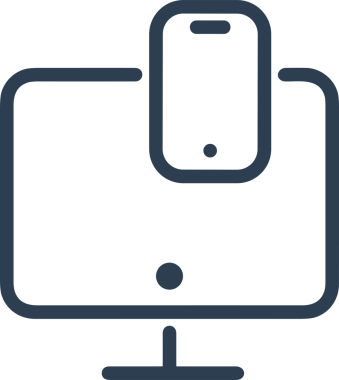 elektronik bilgisayar simgesi vektör resimleme