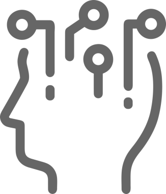 elektronik bilgisayar simgesi vektör resimleme