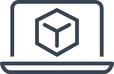 elektronik bilgisayar simgesi vektör resimleme