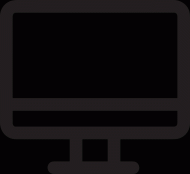 elektronik bilgisayar simgesi vektör resimleme