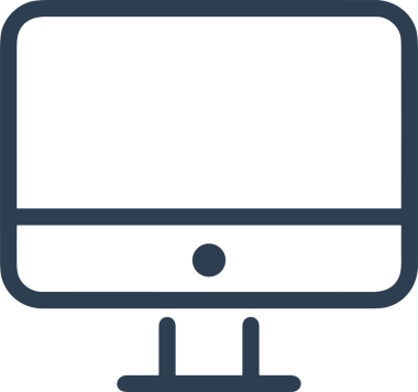 elektronik bilgisayar simgesi vektör resimleme