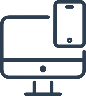 elektronik bilgisayar simgesi vektör resimleme