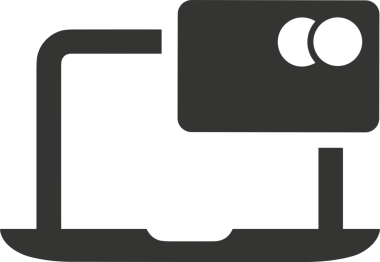 elektronik bilgisayar simgesi vektör resimleme