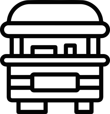 köpek simgesi vektör resmi siyah ve beyaz illüstrasyon