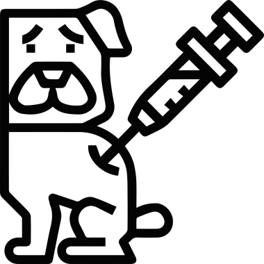 Anahat biçiminde hayvan kemikleri simgesi