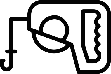 Çizgi film simgesinin vektör çizimi