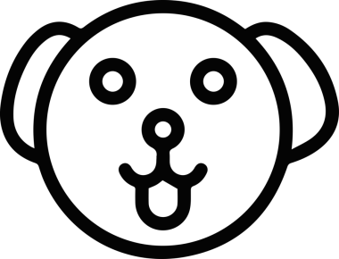 ayı vektör düz simgesi