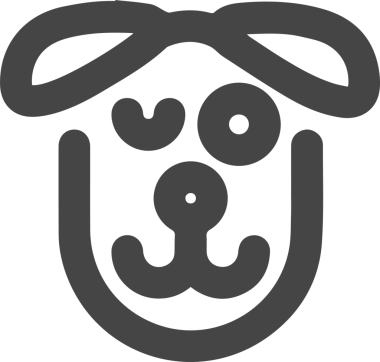 aslan başı ikon vektör illüstrasyonu