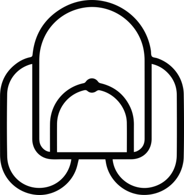 Modern bir simgenin vektör illüstrasyonu