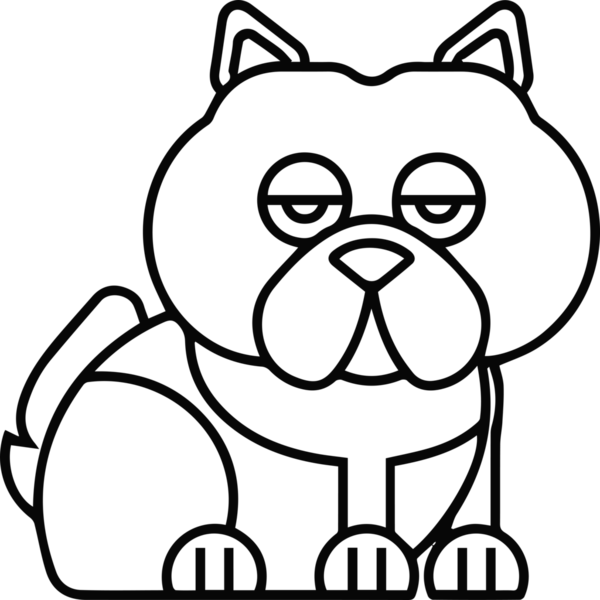 Tatlı çizgi film karakterinin vektör çizimi