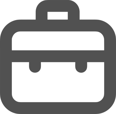 Web ve Grafiksel Tasarım için Minimalist Torba Simgesi Tasarım Biçimi Siyah ve Beyaz PNG