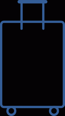 Web ve Grafiksel Tasarım için Minimalist Torba Simgesi Tasarım Biçimi Siyah ve Beyaz PNG