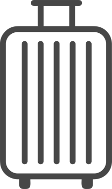 Web ve Grafiksel Tasarım için Minimalist Torba Simgesi Tasarım Biçimi Siyah ve Beyaz PNG