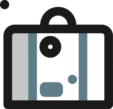 Web ve Grafiksel Tasarım için Minimalist Torba Simgesi Tasarım Biçimi Siyah ve Beyaz PNG