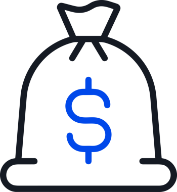 Web ve Grafiksel Tasarım için Minimalist Torba Simgesi Tasarım Biçimi Siyah ve Beyaz PNG