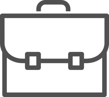 Web ve Grafiksel Tasarım için Minimalist Torba Simgesi Tasarım Biçimi Siyah ve Beyaz PNG