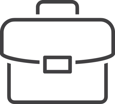 Web ve Grafiksel Tasarım için Minimalist Torba Simgesi Tasarım Biçimi Siyah ve Beyaz PNG