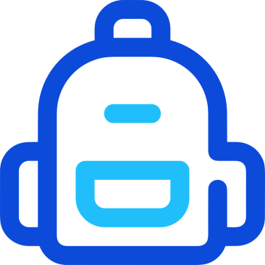 Web ve Grafiksel Tasarım için Minimalist Torba Simgesi Tasarım Biçimi Siyah ve Beyaz PNG