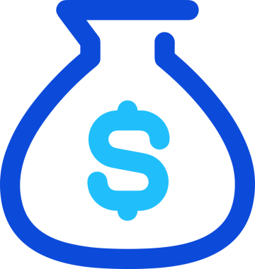 Web ve Grafiksel Tasarım için Minimalist Torba Simgesi Tasarım Biçimi Siyah ve Beyaz PNG