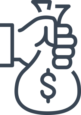 Web ve Grafiksel Tasarım için Minimalist Torba Simgesi Tasarım Biçimi Siyah ve Beyaz PNG