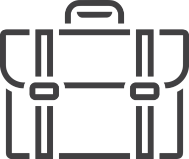 Web ve Grafiksel Tasarım için Minimalist Torba Simgesi Tasarım Biçimi Siyah ve Beyaz PNG