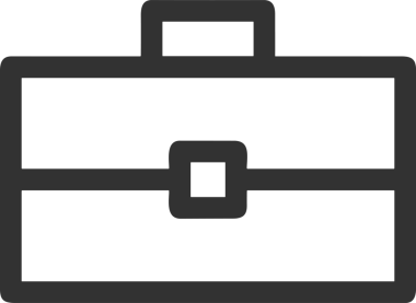 Web ve Grafiksel Tasarım için Minimalist Torba Simgesi Tasarım Biçimi Siyah ve Beyaz PNG