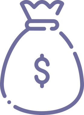 Web ve Grafiksel Tasarım için Minimalist Torba Simgesi Tasarım Biçimi Siyah ve Beyaz PNG