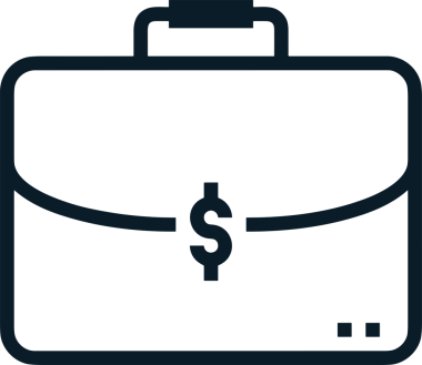 Web ve Grafiksel Tasarım için Minimalist Torba Simgesi Tasarım Biçimi Siyah ve Beyaz PNG