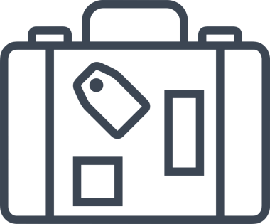 Web ve Grafiksel Tasarım için Minimalist Torba Simgesi Tasarım Biçimi Siyah ve Beyaz PNG