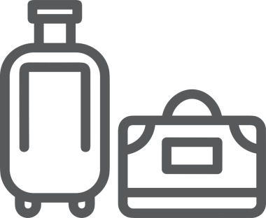 Web ve Grafiksel Tasarım için Minimalist Torba Simgesi Tasarım Biçimi Siyah ve Beyaz PNG