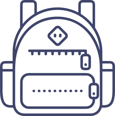 Web ve Grafiksel Tasarım için Minimalist Torba Simgesi Tasarım Biçimi Siyah ve Beyaz PNG