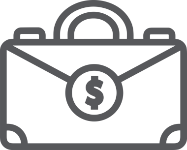 Web ve Grafiksel Tasarım için Minimalist Torba Simgesi Tasarım Biçimi Siyah ve Beyaz PNG