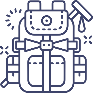 Web ve Grafiksel Tasarım için Minimalist Torba Simgesi Tasarım Biçimi Siyah ve Beyaz PNG