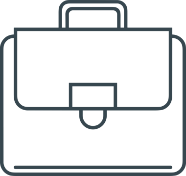 Web ve Grafiksel Tasarım için Minimalist Torba Simgesi Tasarım Biçimi Siyah ve Beyaz PNG