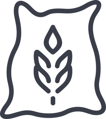 Web ve Grafiksel Tasarım için Minimalist Torba Simgesi Tasarım Biçimi Siyah ve Beyaz PNG