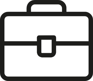 Web ve Grafiksel Tasarım için Minimalist Torba Simgesi Tasarım Biçimi Siyah ve Beyaz PNG