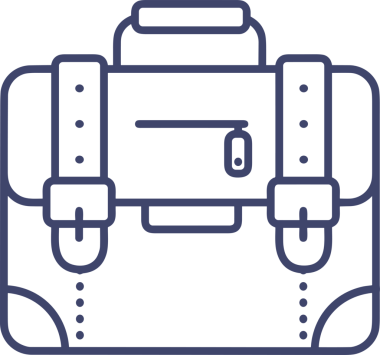 Web ve Grafiksel Tasarım için Minimalist Torba Simgesi Tasarım Biçimi Siyah ve Beyaz PNG