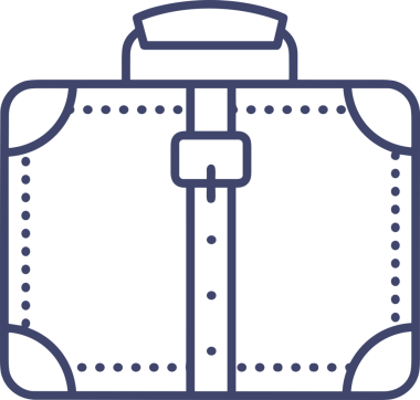 Web ve Grafiksel Tasarım için Minimalist Torba Simgesi Tasarım Biçimi Siyah ve Beyaz PNG