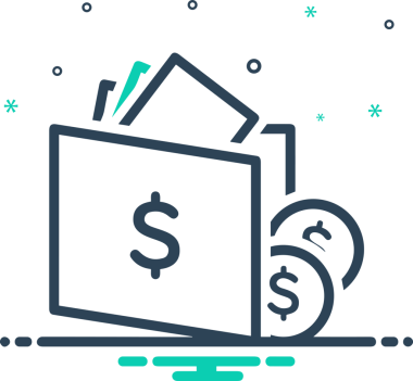 Web ve Grafiksel Tasarım için Minimalist Torba Simgesi Tasarım Biçimi Siyah ve Beyaz PNG