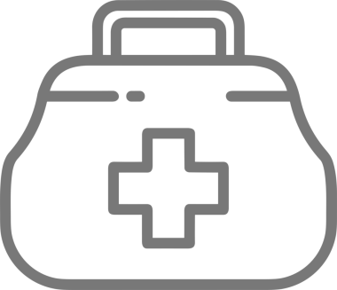 Web ve Grafiksel Tasarım için Minimalist Torba Simgesi Tasarım Biçimi Siyah ve Beyaz PNG