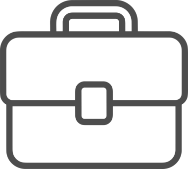 Web ve Grafiksel Tasarım için Minimalist Torba Simgesi Tasarım Biçimi Siyah ve Beyaz PNG