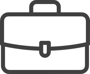 Web ve Grafiksel Tasarım için Minimalist Torba Simgesi Tasarım Biçimi Siyah ve Beyaz PNG