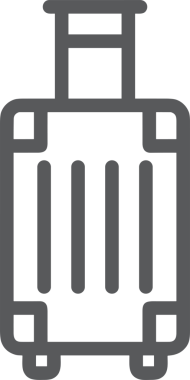 Web ve Grafiksel Tasarım için Minimalist Torba Simgesi Tasarım Biçimi Siyah ve Beyaz PNG