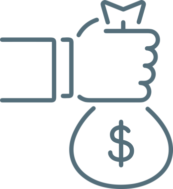 Web ve Grafiksel Tasarım için Minimalist Torba Simgesi Tasarım Biçimi Siyah ve Beyaz PNG