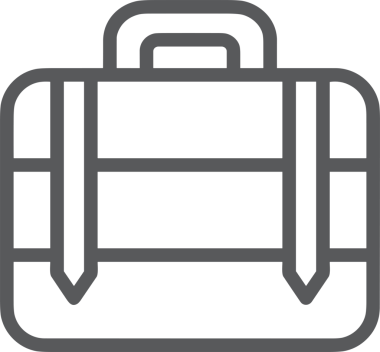 Web ve Grafiksel Tasarım için Minimalist Torba Simgesi Tasarım Biçimi Siyah ve Beyaz PNG