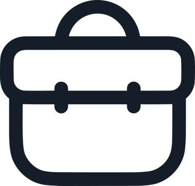 Web ve Grafiksel Tasarım için Minimalist Torba Simgesi Tasarım Biçimi Siyah ve Beyaz PNG