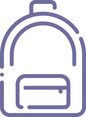 Web ve Grafiksel Tasarım için Minimalist Torba Simgesi Tasarım Biçimi Siyah ve Beyaz PNG